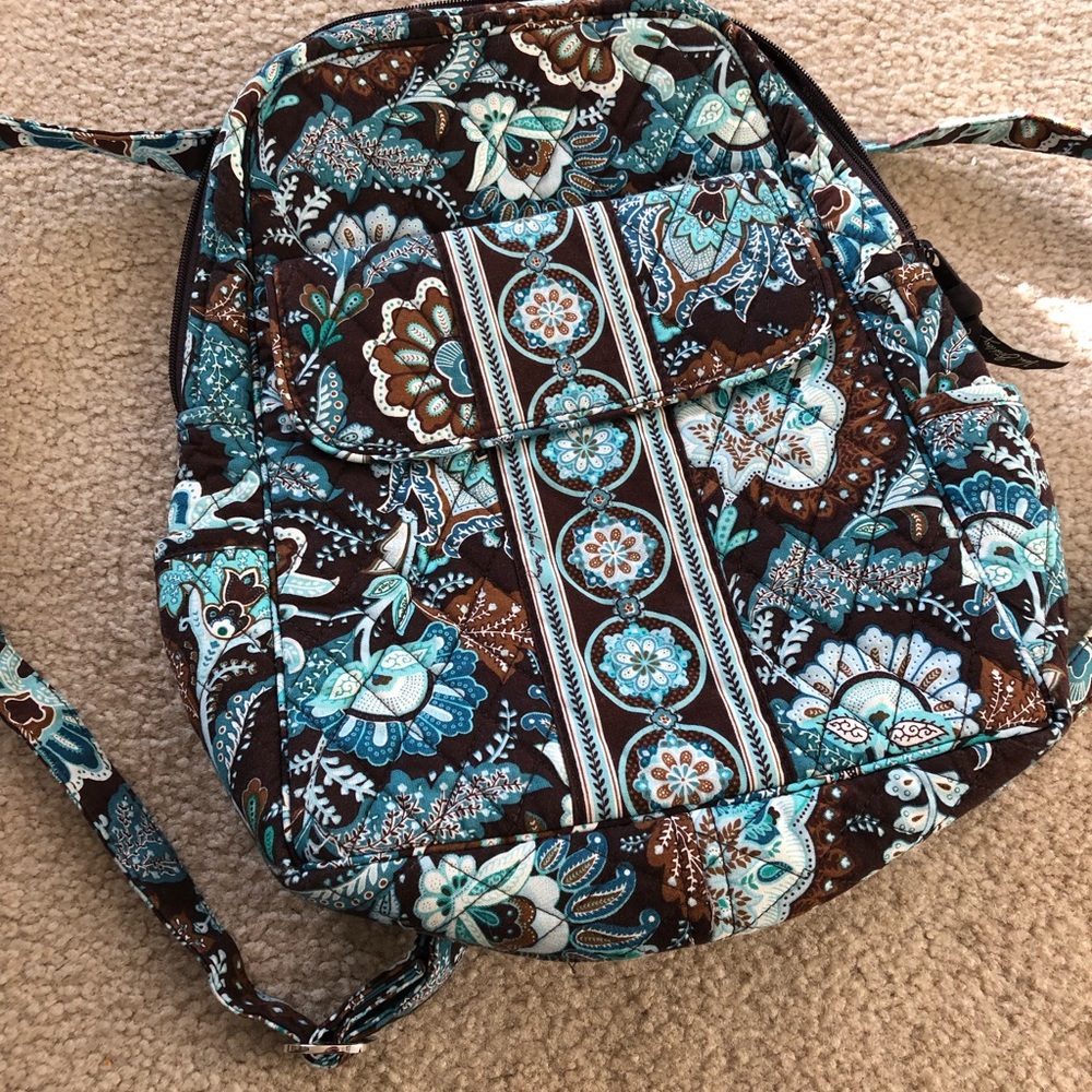 Java Blue Vera Bradley small backpack